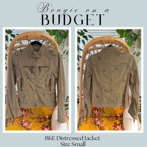 BKE Women's Utility Jacket - Olive